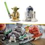 Voir la diapositive 5 : LEGO LEGO Star Wars 75360 Le Chasseur Jedi de Yoda, Jouet The Clone Wars avec la Minifigurine Yoda et Figurine R2-D2