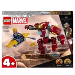 LEGO LEGO Marvel 76263 La Hulkbuster d’Iron Man Contre Thanos, Jouet de Super-Héros Basée sur Avengers : Infinity War