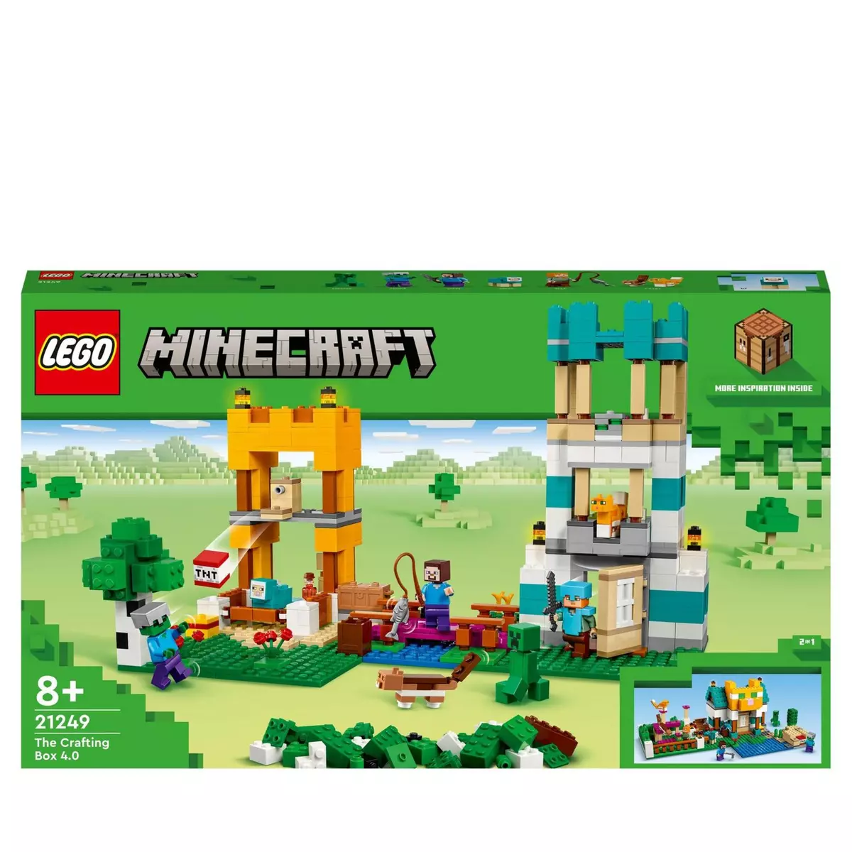 LEGO Minecraft 21166 La Mine Abandonnée, Jouet avec Grotte de