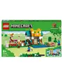 LEGO LEGO Minecraft 21249 La Boîte de Construction 4.0, Jouets 2-en-1 avec Figurines Steve, Creeper et Zombie