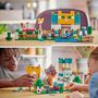 Voir la diapositive 4 : LEGO LEGO Minecraft 21249 La Boîte de Construction 4.0, Jouets 2-en-1 avec Figurines Steve, Creeper et Zombie
