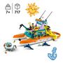 Voir la diapositive 7 : LEGO Friends 41734 - Le Bateau de Sauvetage en Mer, Jouet avec Figurines de Dauphins et Sous-Marin, Jeu Éco Éducatif, Cadeau avec Animaux pour Enfants