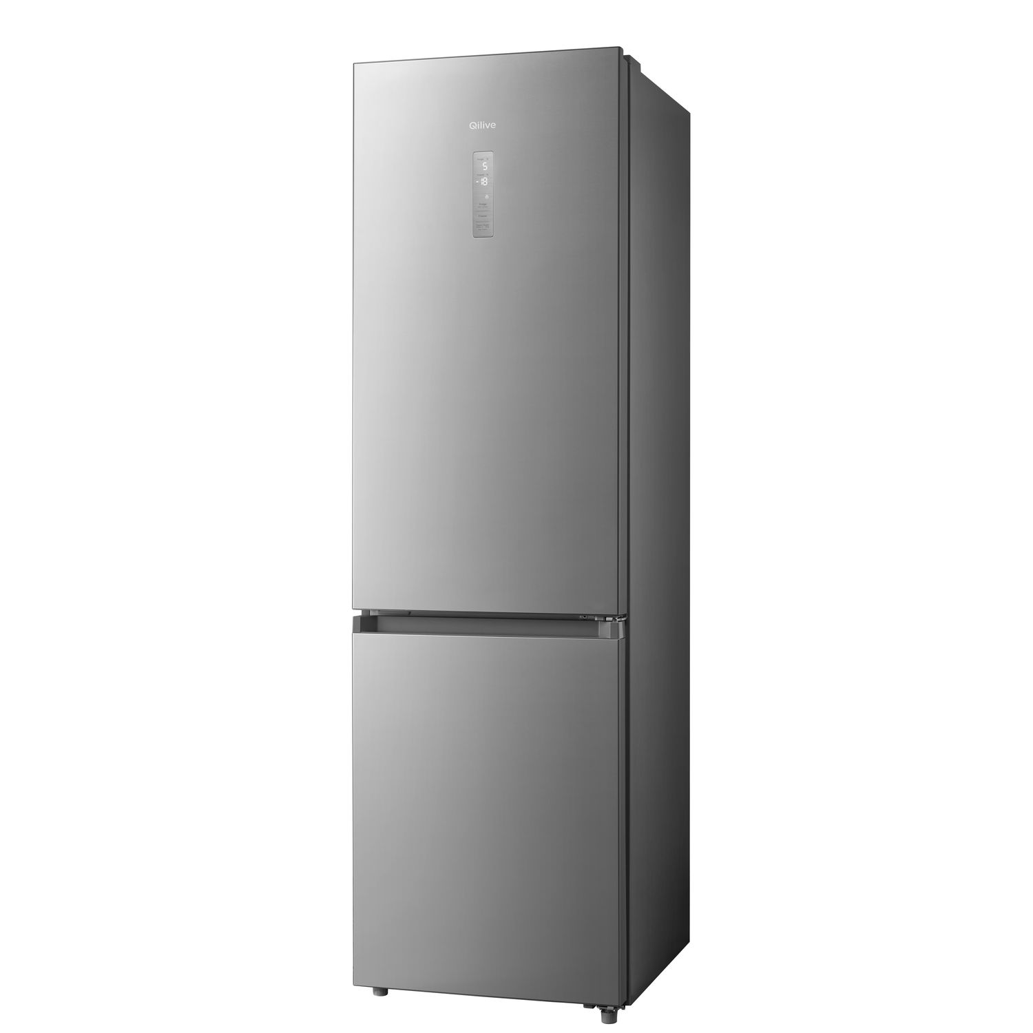 Voir la diapositive 6 : QILIVE Réfrigérateur combiné Q.6638, 378 L, Froid ventilé No Frost, C