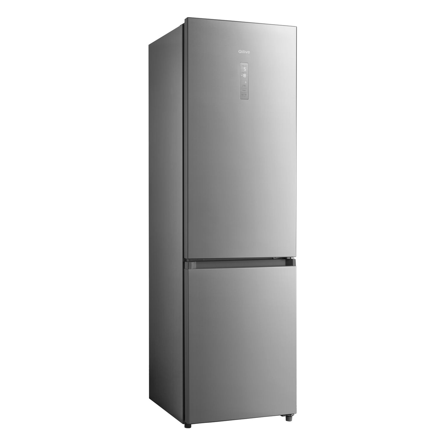 Voir la diapositive 7 : QILIVE Réfrigérateur combiné Q.6638, 378 L, Froid ventilé No Frost, C