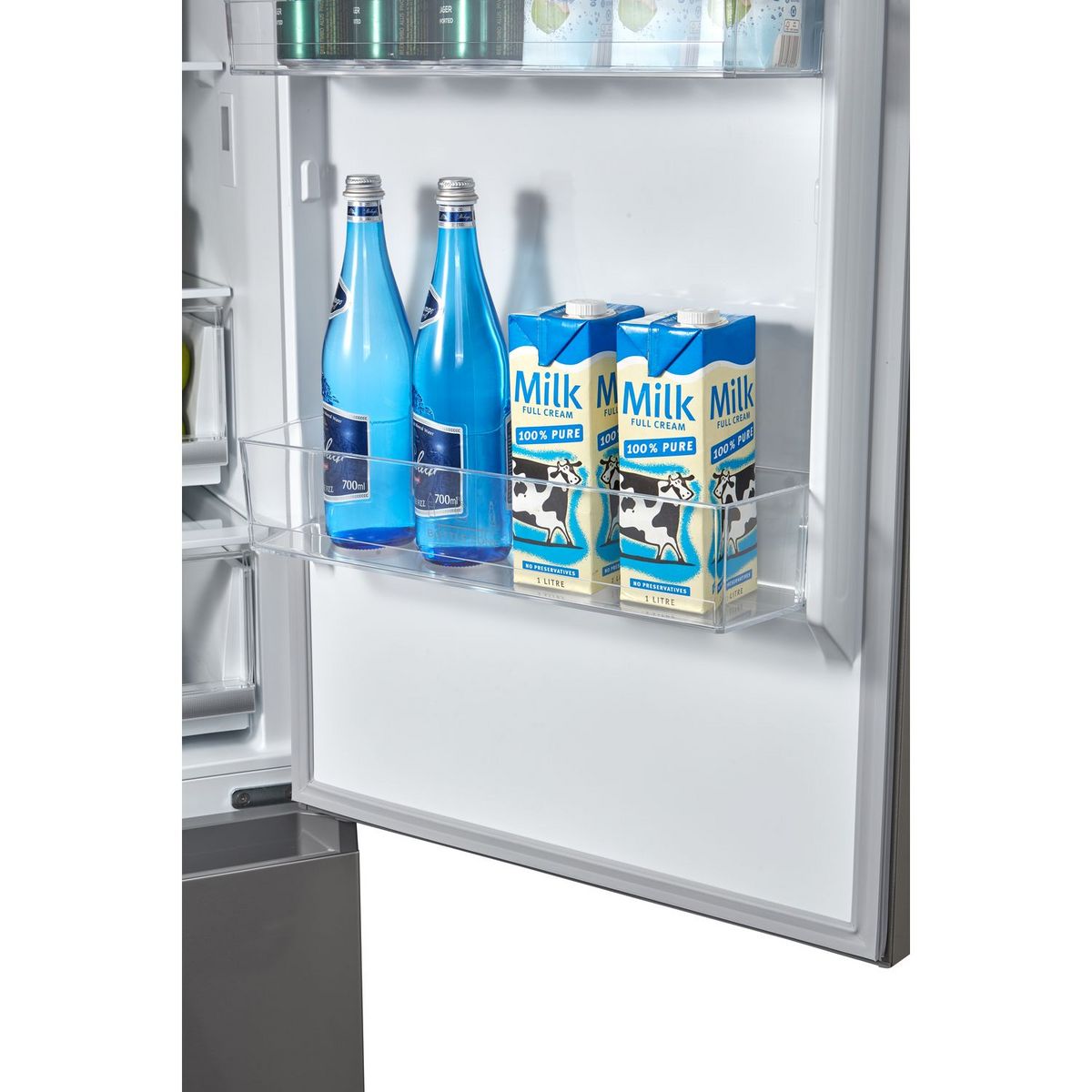 QILIVE Réfrigérateur combiné Q.6638, 378 L, Froid ventilé No Frost, C