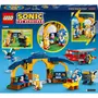 LEGO LEGO Sonic the Hedgehog 76991 L’avion Tornado et l'Atelier de Tails, Jeu de Construction avec 4 Figurines de Personnages