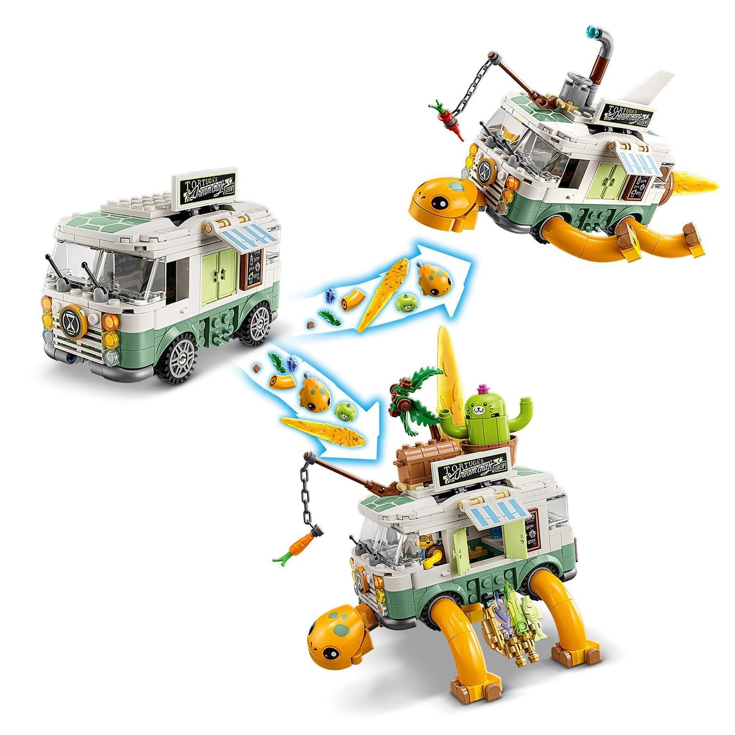 Voir la diapositive 4 : LEGO LEGO DREAMZzz 71456 Le Van Tortue de Mme Castillo, Jouet de Camping-Car 2-en-1, avec Mateo et Zoey