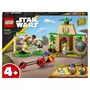 LEGO Star Wars 75358 - Le Temple Jedi de Tenoo, avec Maître Yoda, Sabres Laser, Figurine de Droïde et Speeder