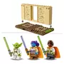 LEGO Star Wars 75358 - Le Temple Jedi de Tenoo, avec Maître Yoda, Sabres Laser, Figurine de Droïde et Speeder