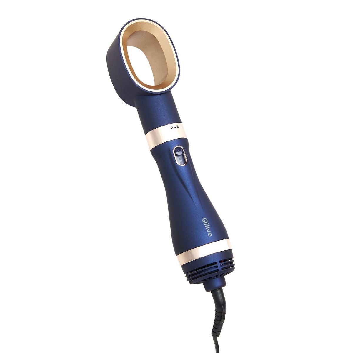 QILIVE Brosse soufflante volumisante Q.7880 - Bleu