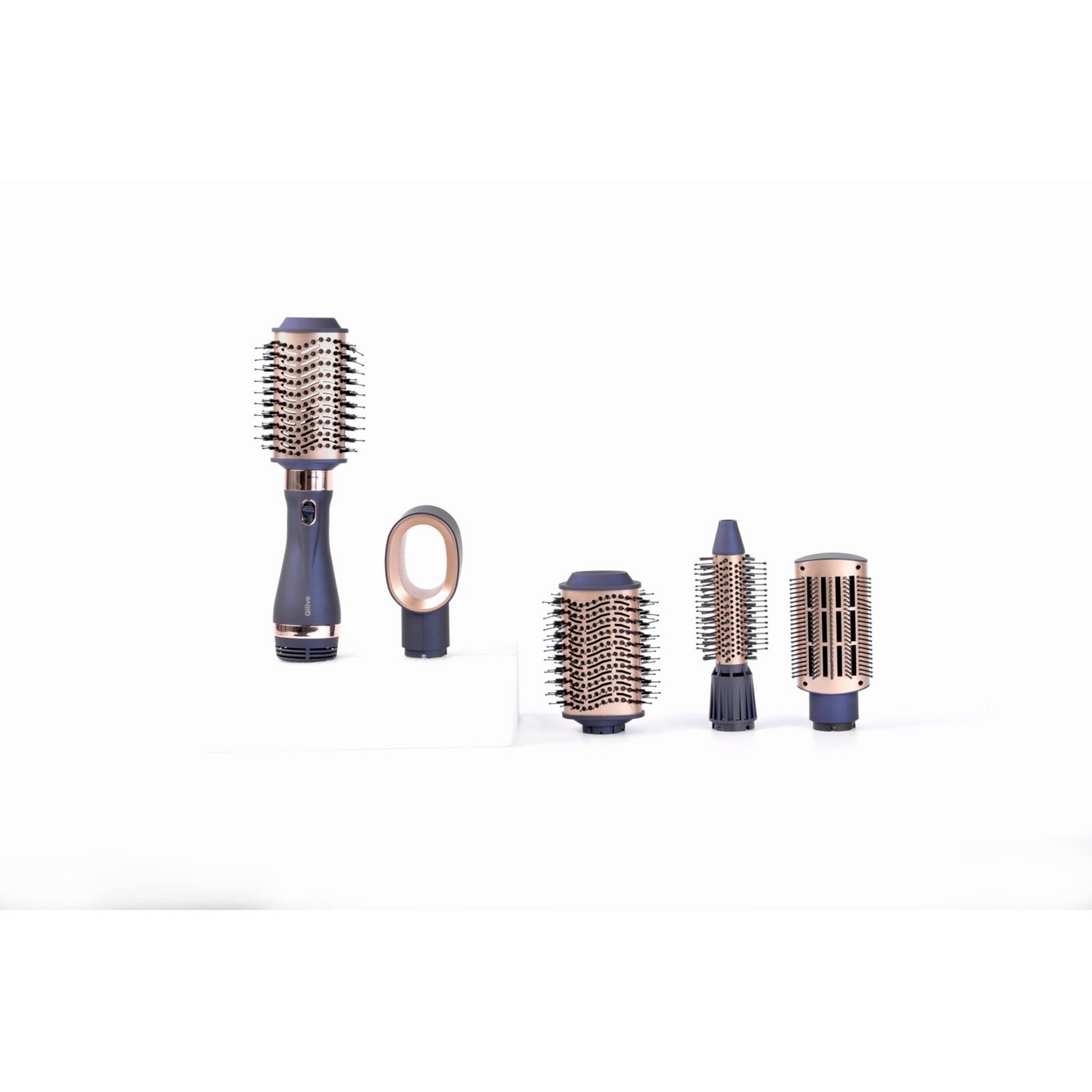 Voir la diapositive 8 : QILIVE Brosse soufflante volumisante Q.7880 - Bleu
