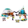 LEGO LEGO Friends 41760 Les Vacances en Igloo, Jouets d'Hiver avec Chiens de Traîneau, Mini-Poupées, pour Enfants Dès 8 Ans
