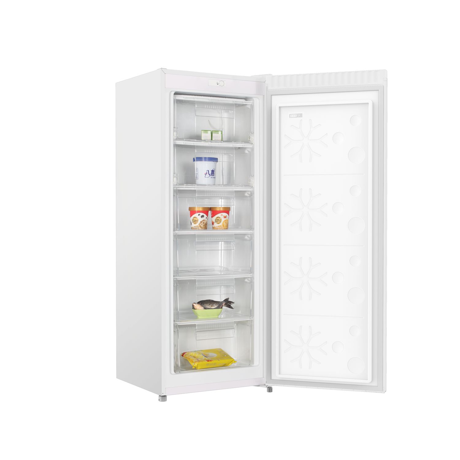 Voir la diapositive 2 : QILIVE Congélateur armoire Q.6824, 177 L, Froid statique, E
