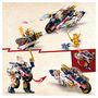 Voir la diapositive 6 : LEGO NINJAGO 71792 - Le Robot Bolide Transformable de Sora, Set avec Figurine à Transformer en Moto