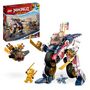 Voir la diapositive 9 : LEGO NINJAGO 71792 - Le Robot Bolide Transformable de Sora, Set avec Figurine à Transformer en Moto