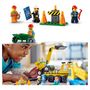 Voir la diapositive 4 : LEGO City 60391 - Les Camions de Chantier et la Grue à Boule de Démolition, Jouet de Construction avec Pelleteuse, Benne et Engin de Transport