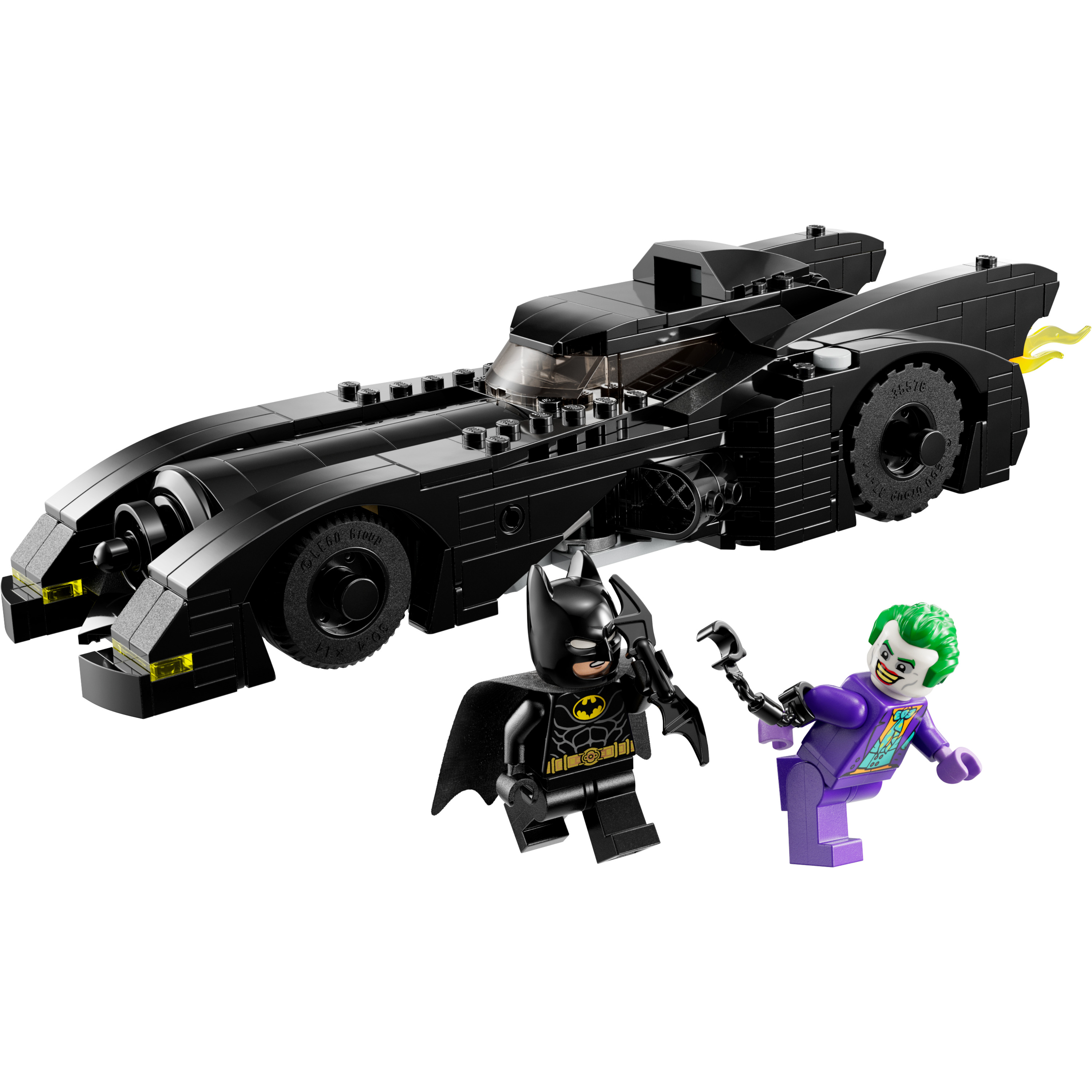 Voir la diapositive 2 : LEGO LEGO DC 76224 La Batmobile : Poursuite entre Batman et le Joker, Jouet de Voiture Batmobile, avec Figurines