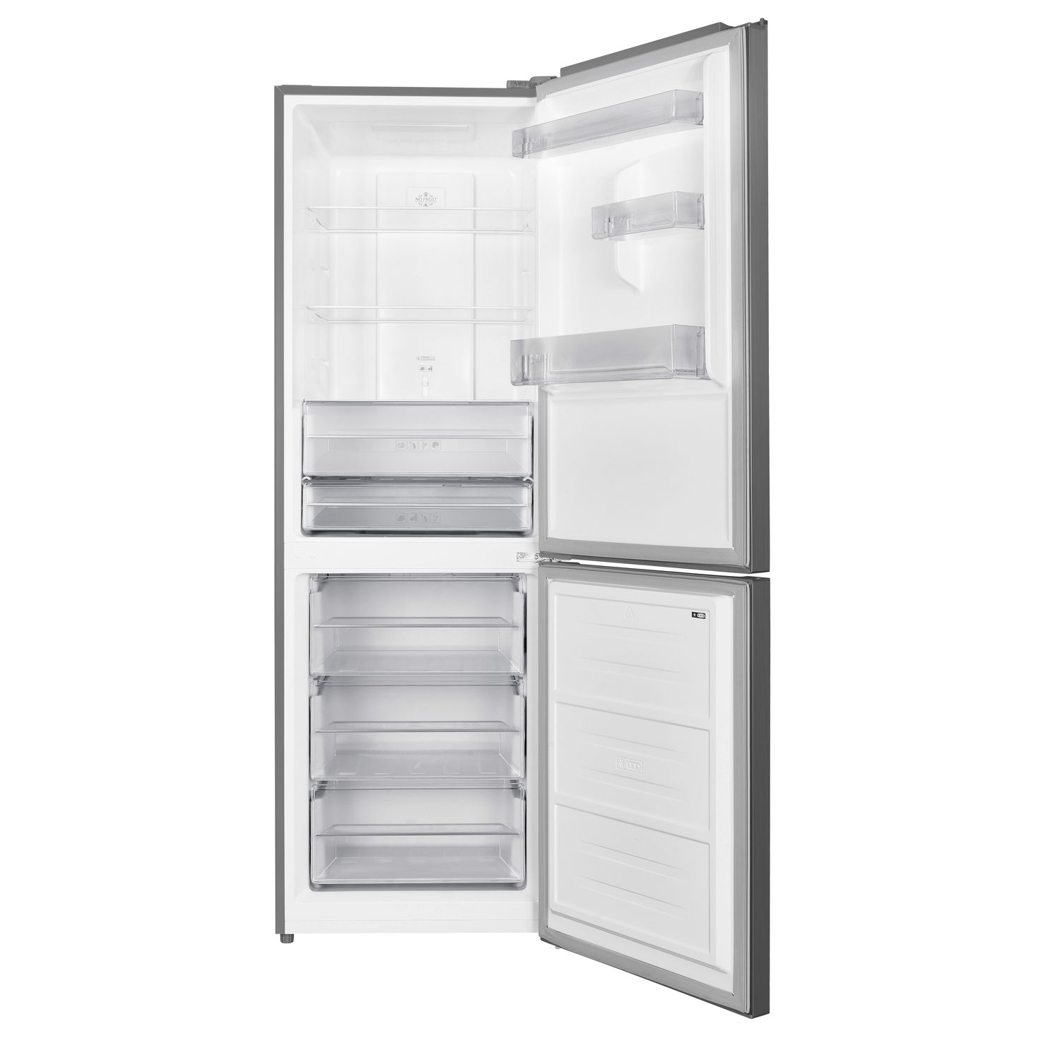 Voir la diapositive 2 : QILIVE Réfrigérateur combiné Q.6627, 323 L, Froid ventilé No Frost, D