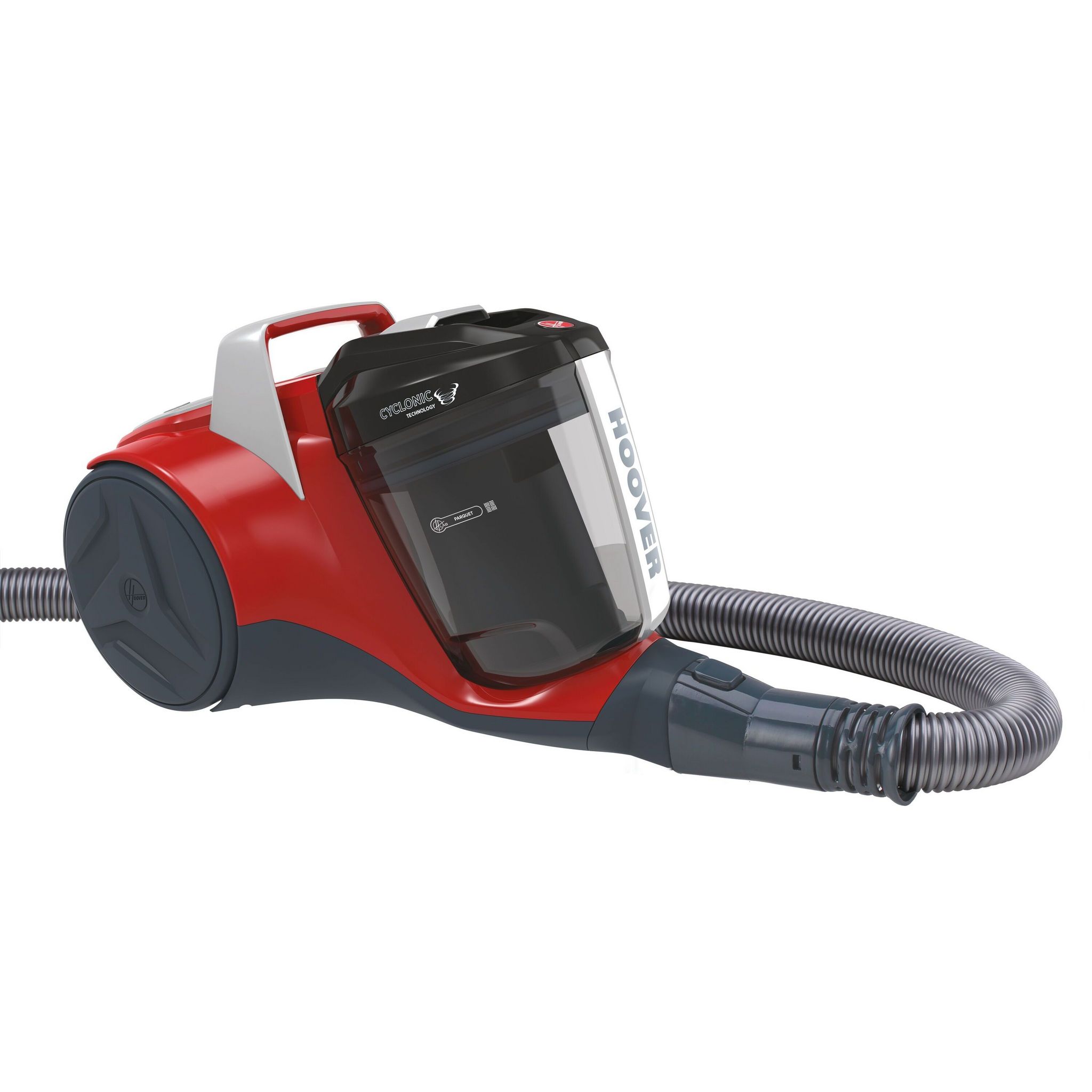 Voir la diapositive 4 : HOOVER Aspirateur traîneau sans sac BR25HM - Rouge