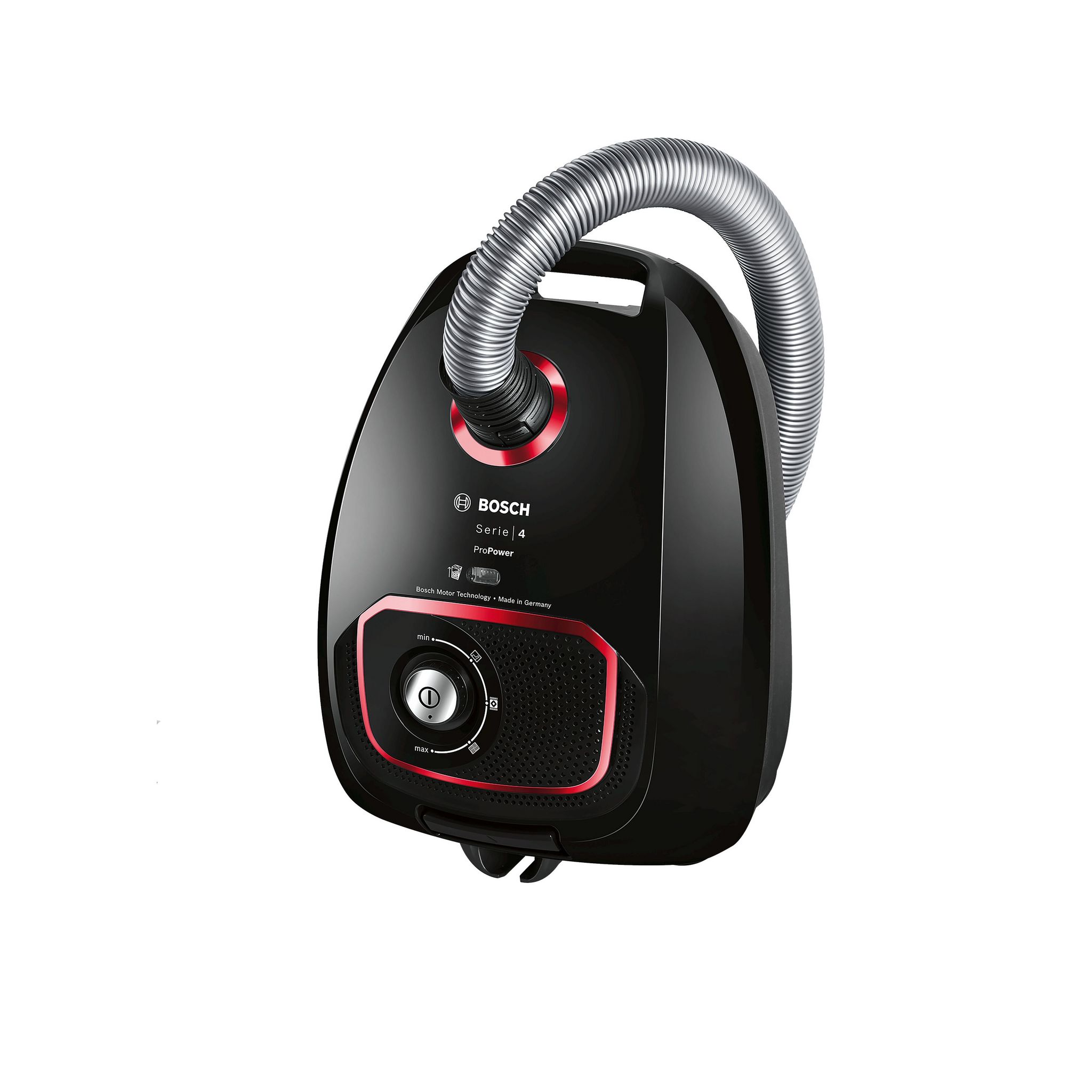 Voir la diapositive 2 : BOSCH Aspirateur traîneau avec sac BGLS4POW2 - Noir