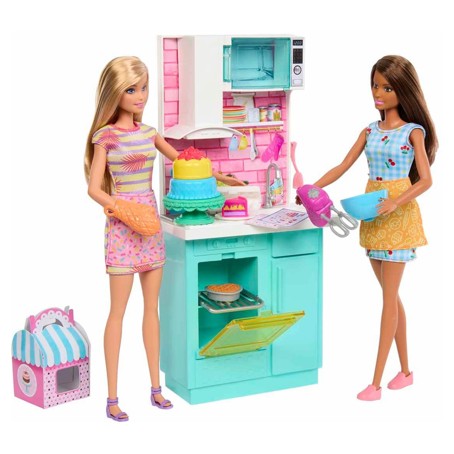 Voir la diapositive 4 : MATTEL Coffret Barbie Célébration Fun Pâtisserie