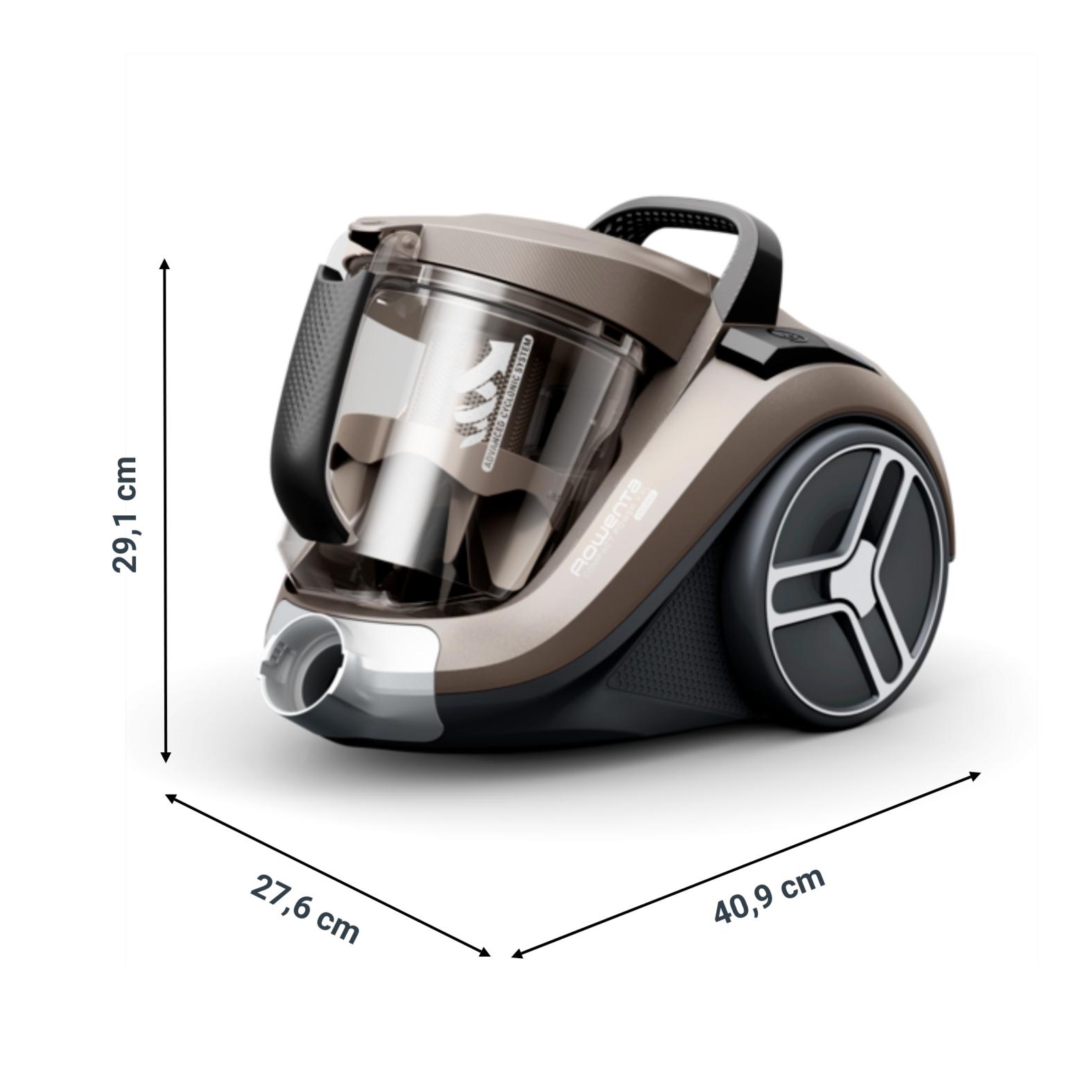 Voir la diapositive 8 : ROWENTA Aspirateur traîneau sans sac RO4B30EA - Gris fumé