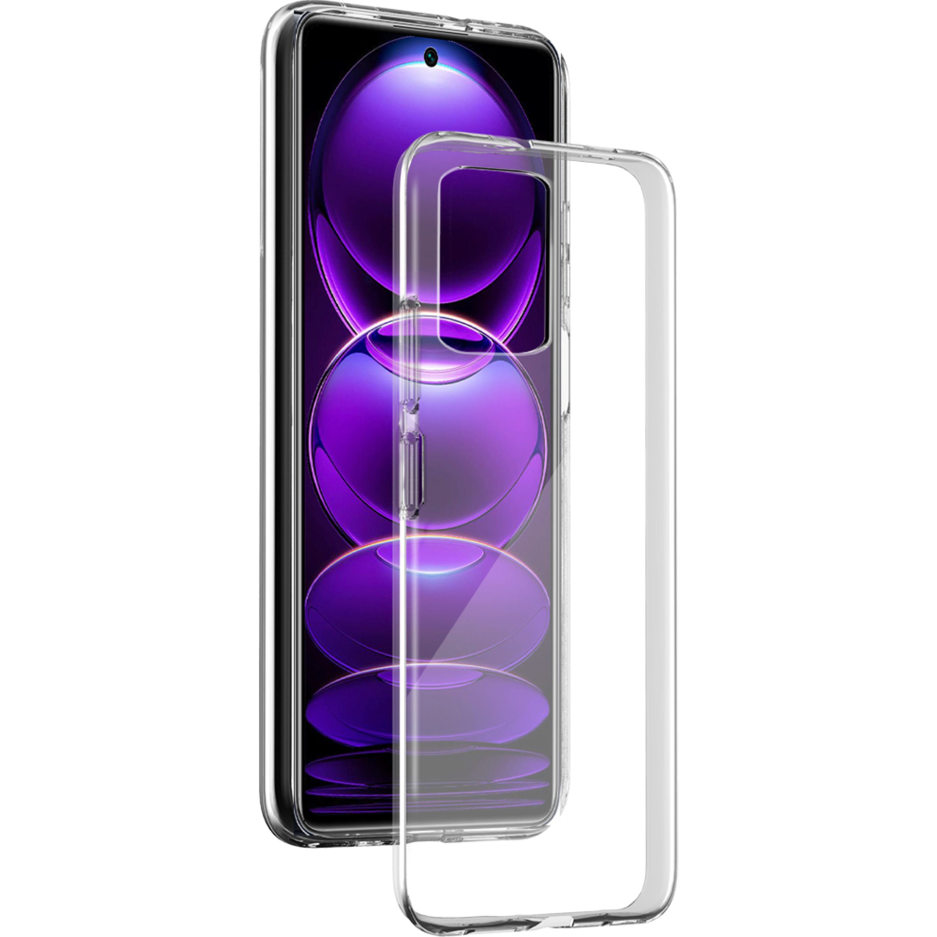BIGBEN Coque pour Redmi Note 12 Pro 5G - Transparente