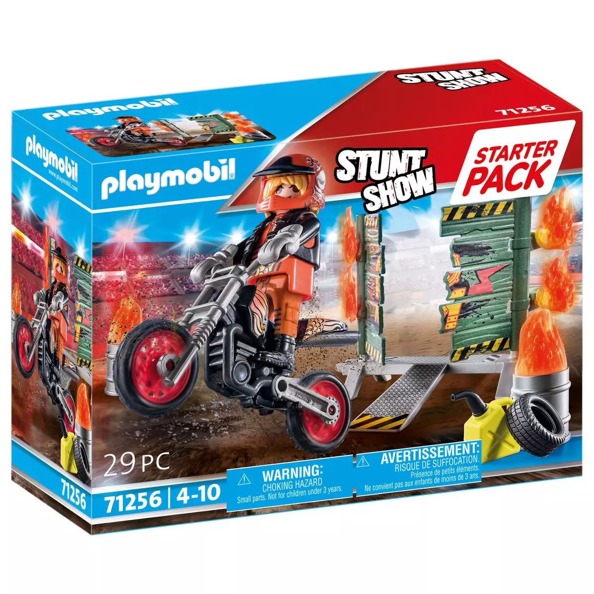 PLAYMOBIL 71256 - Stunt Show Starter Pack - Cascadeur