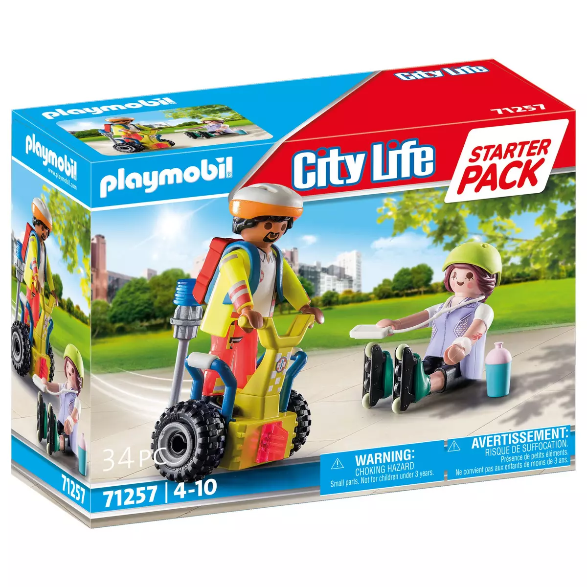 PLAYMOBIL 71257 - City Life Starter Pack - Secouriste