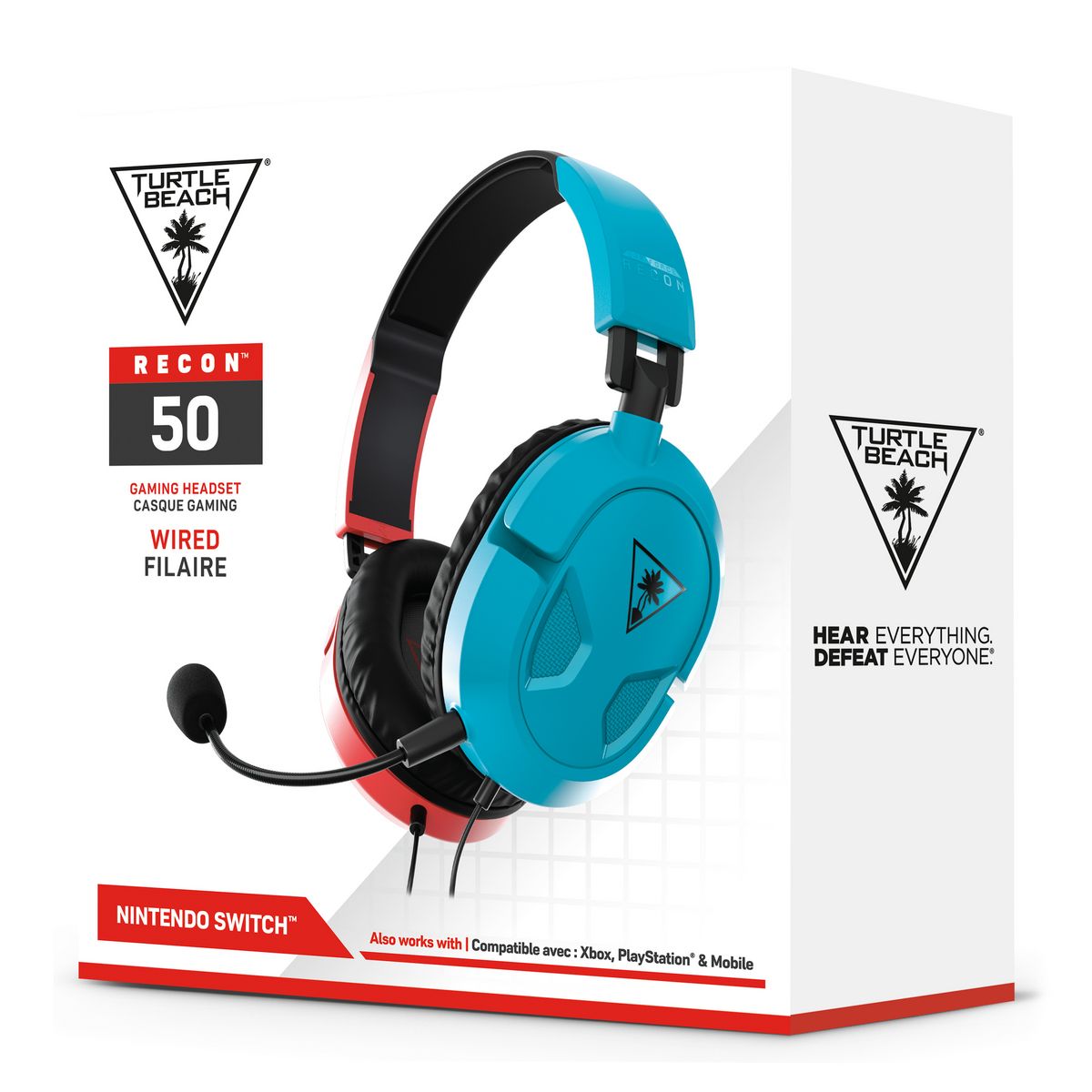 Casque Gaming Filaire Recon 50N Multiplateforme