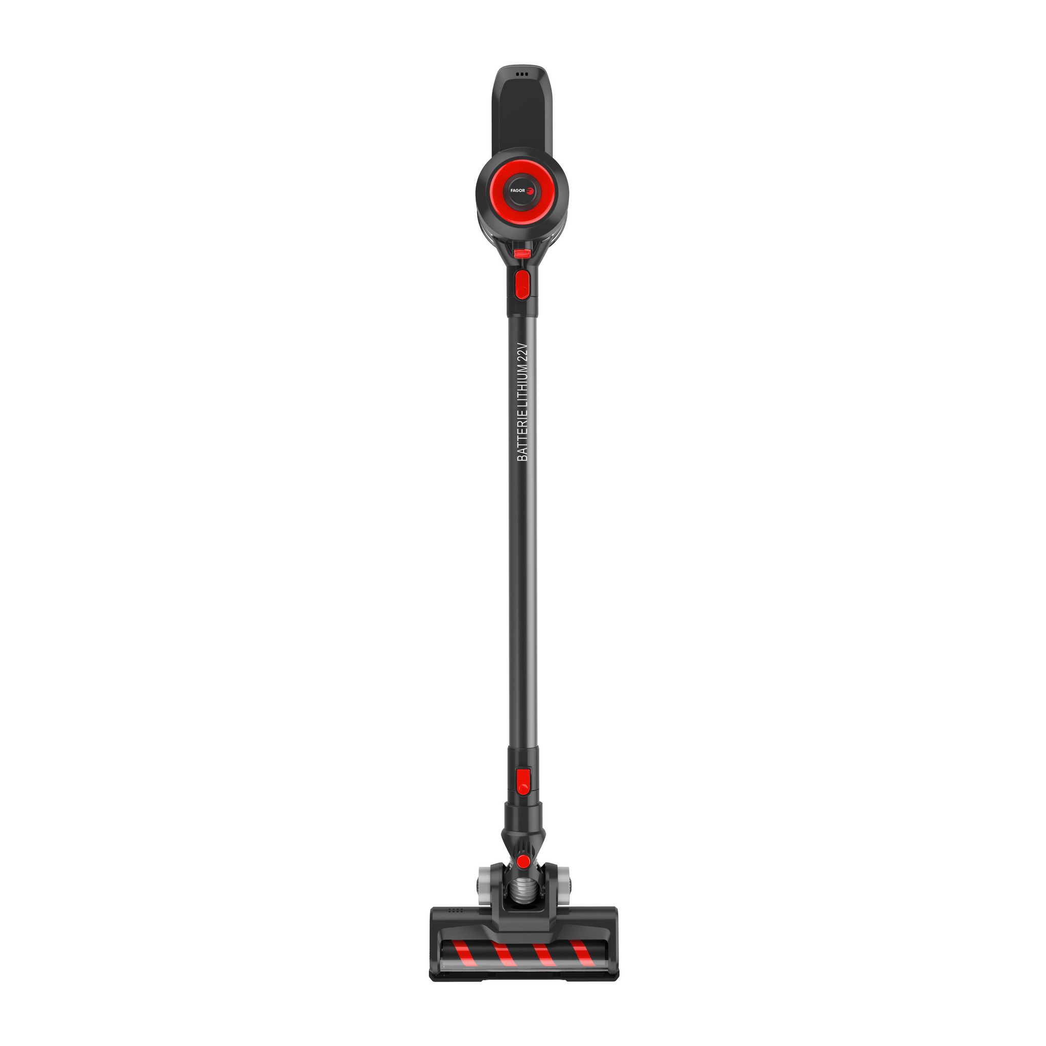 Voir la diapositive 1 : FAGOR Aspirateur balai FG910 - Noir