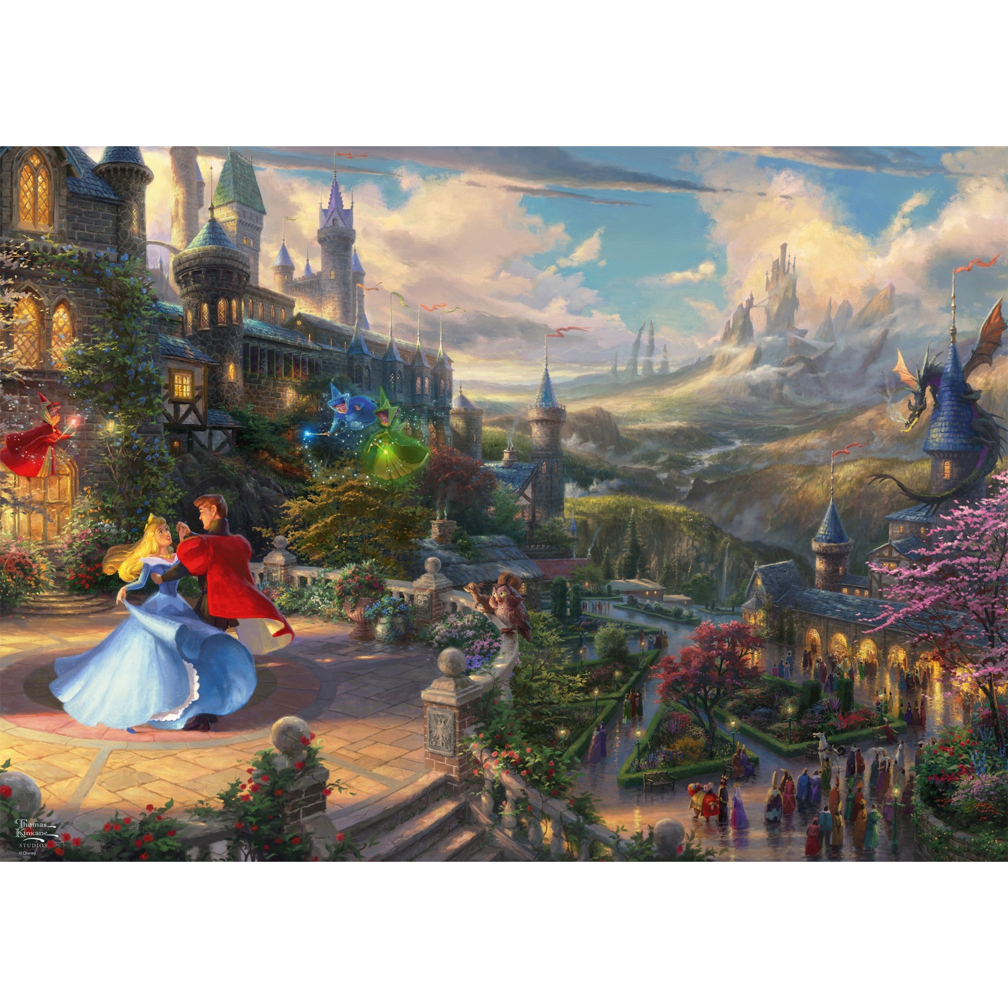Voir la diapositive 2 : SCHMIDT Puzzle Disney Sleeping Beauty Dancing