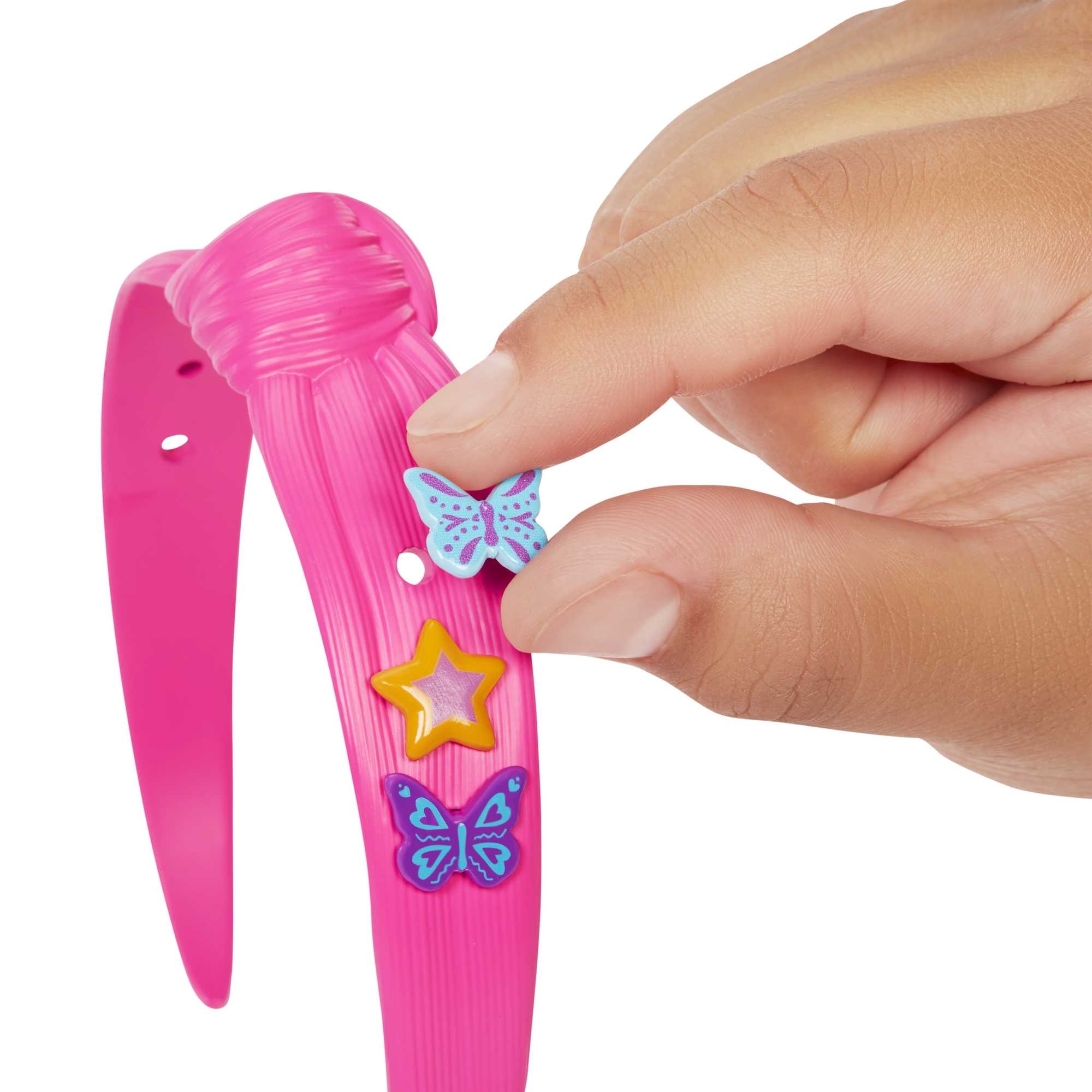 Voir la diapositive 5 : MATTEL Tête à coiffer Barbie Blonde