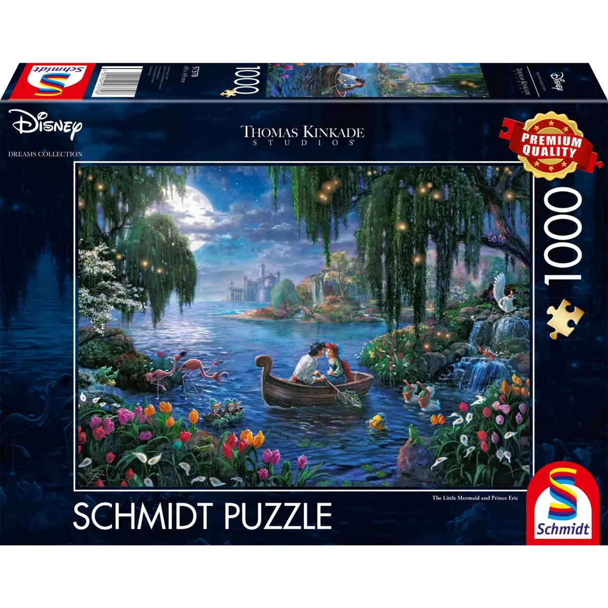 SCHMIDT Puzzle Disney The Little Mermaid Et Prince Eric