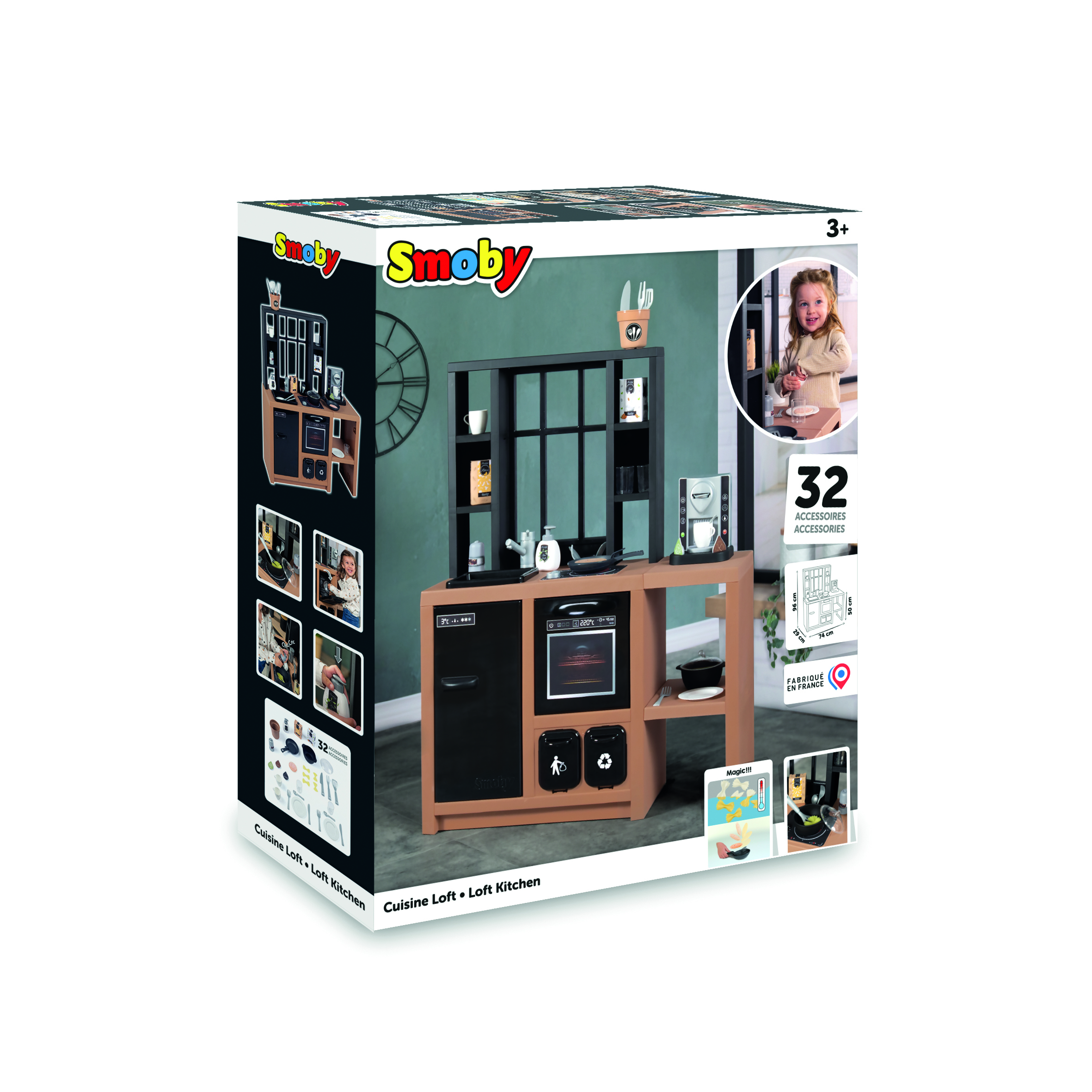 Voir la diapositive 2 : SMOBY Cuisine Loft