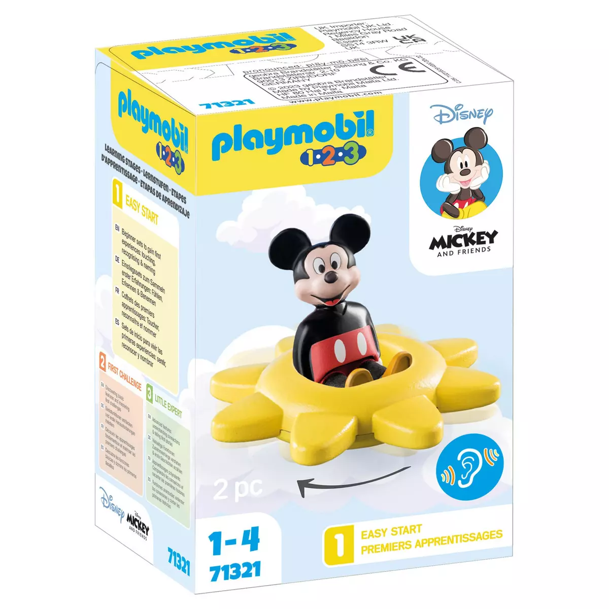 PLAYMOBIL 71321 Mickey et Toupie soleil