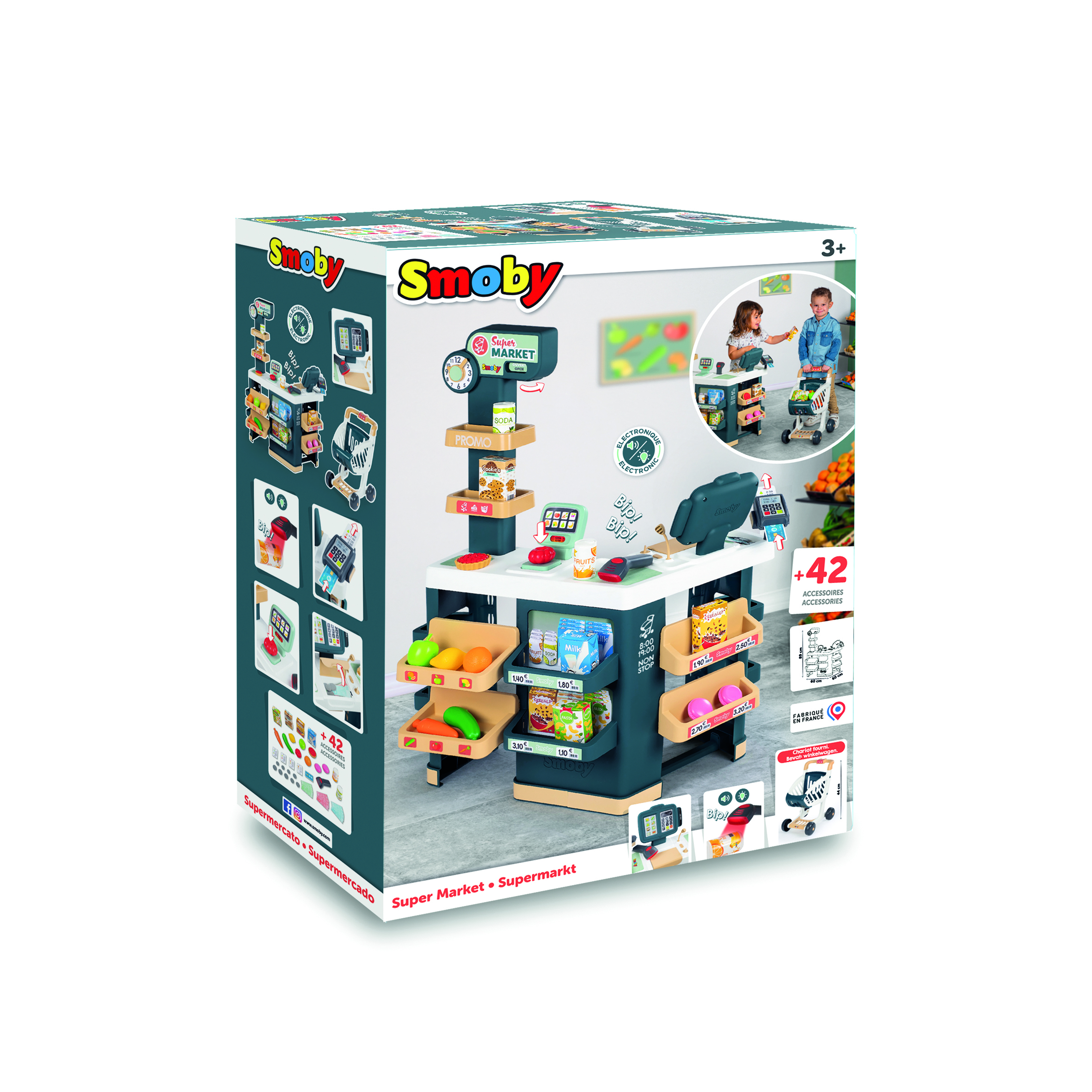 Voir la diapositive 2 : SMOBY Super Market