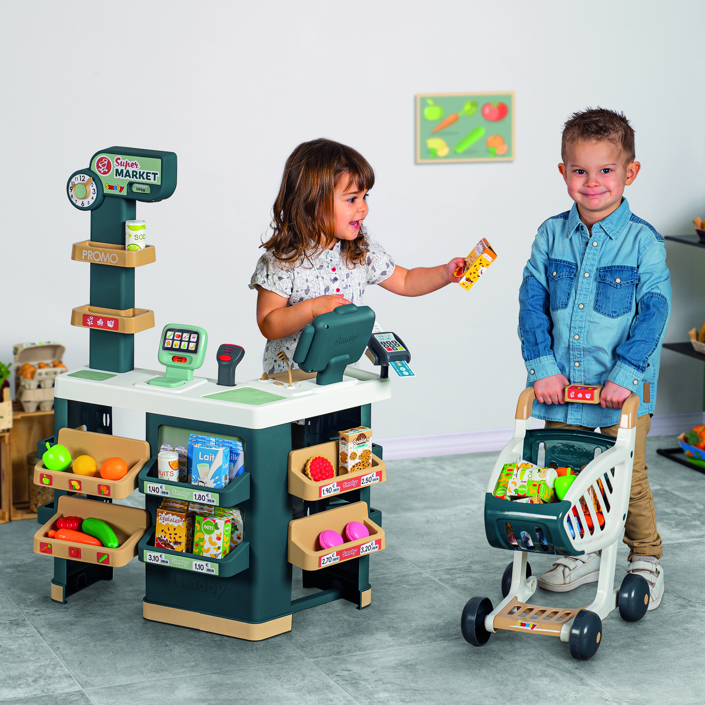 Voir la diapositive 5 : SMOBY Super Market