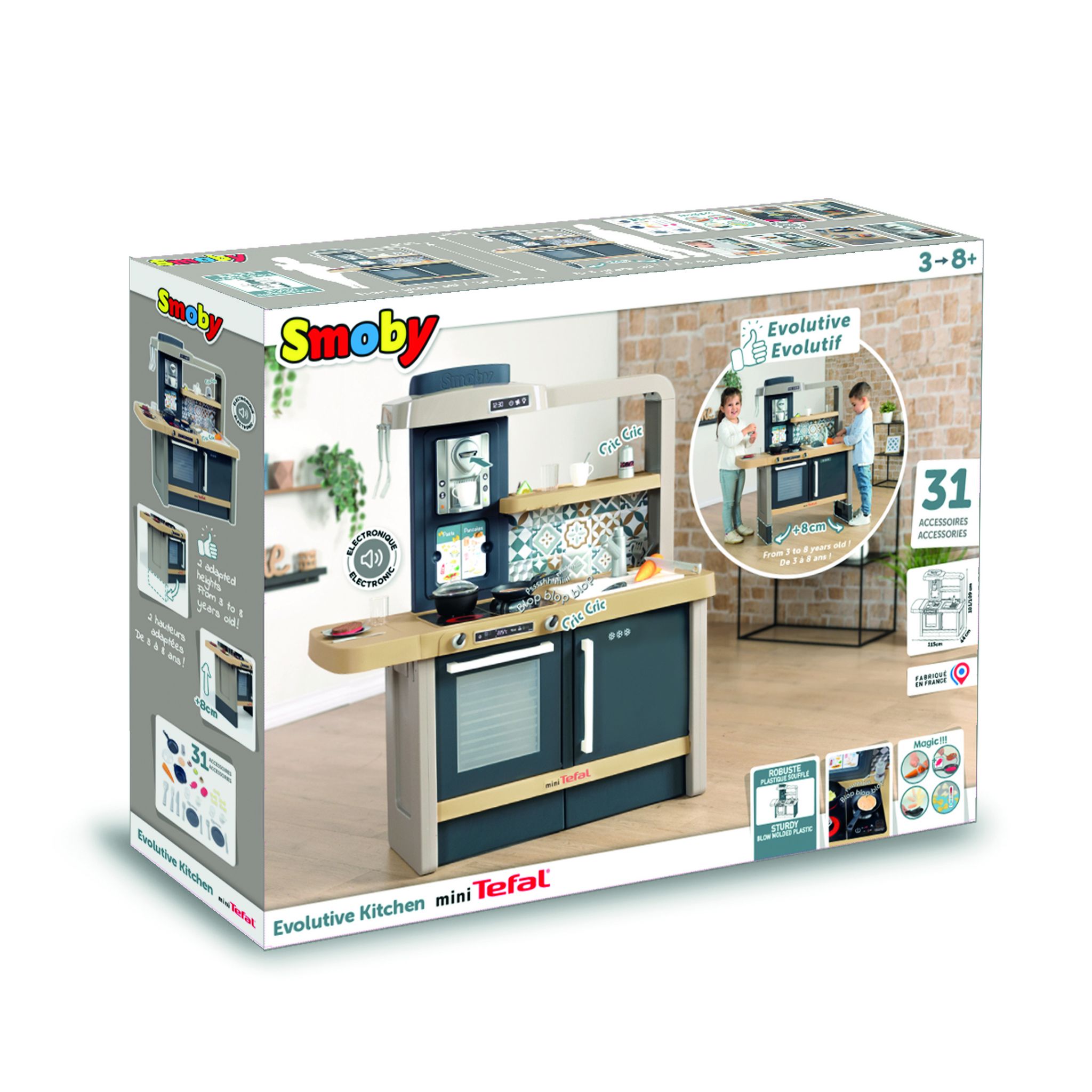 SMOBY Cuisine Evolutive Tefal