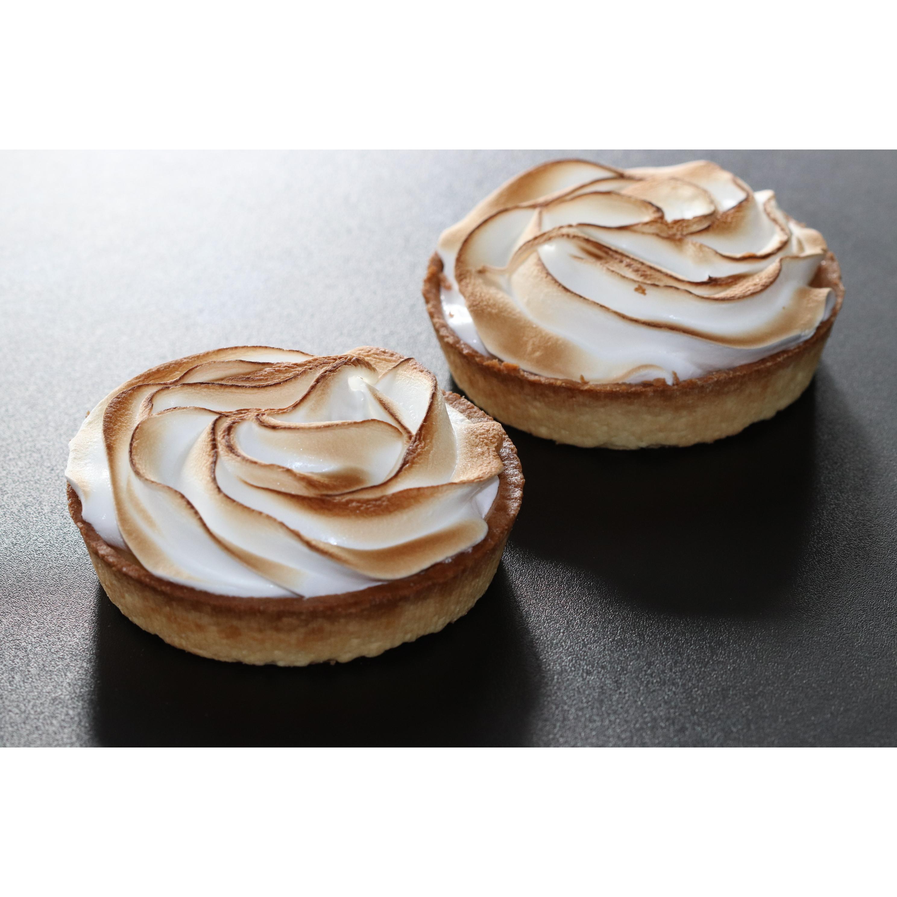 AUCHAN Tartelettes citron meringuées 2 pièces 200 g