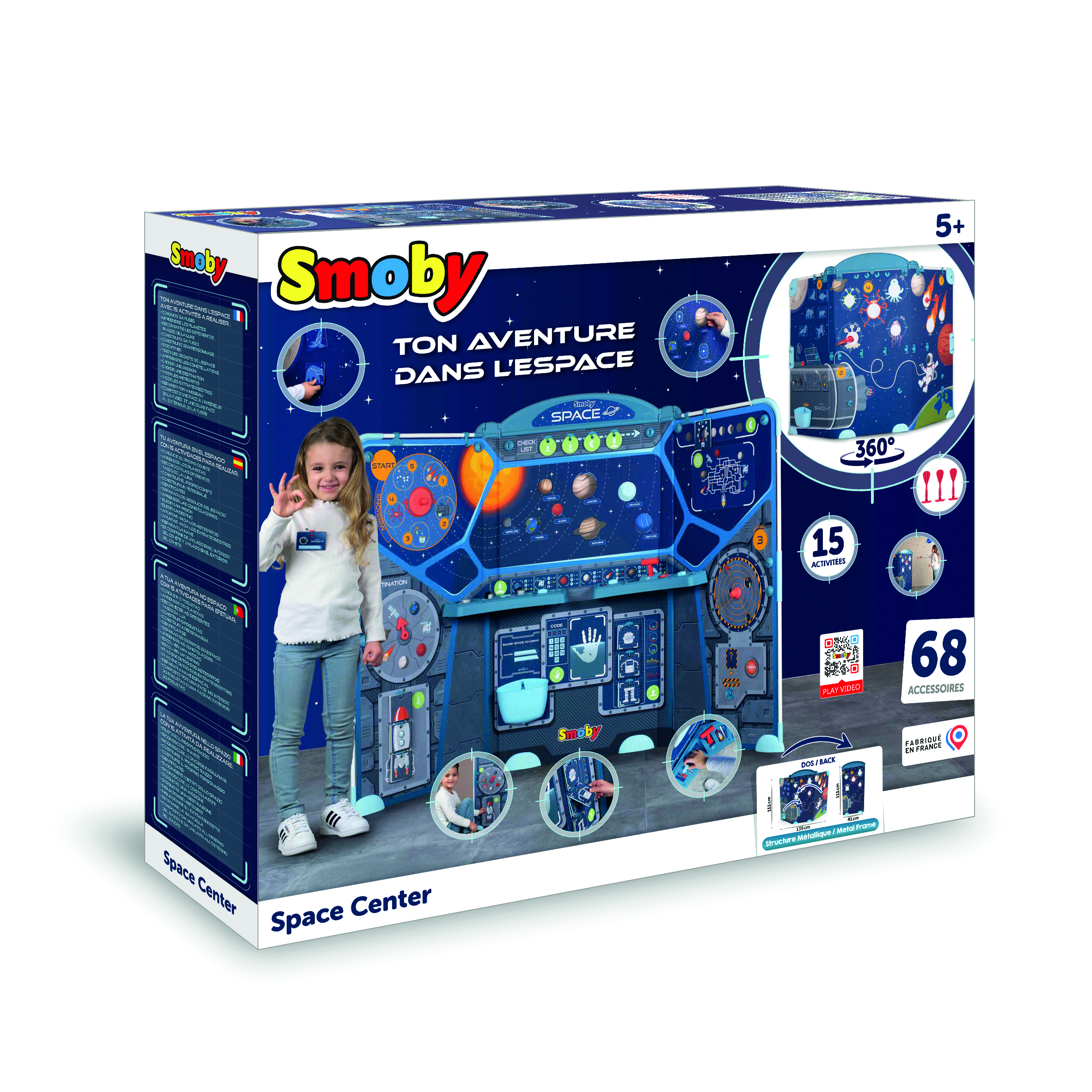 Voir la diapositive 2 : SMOBY Space Center le centre de l'espace