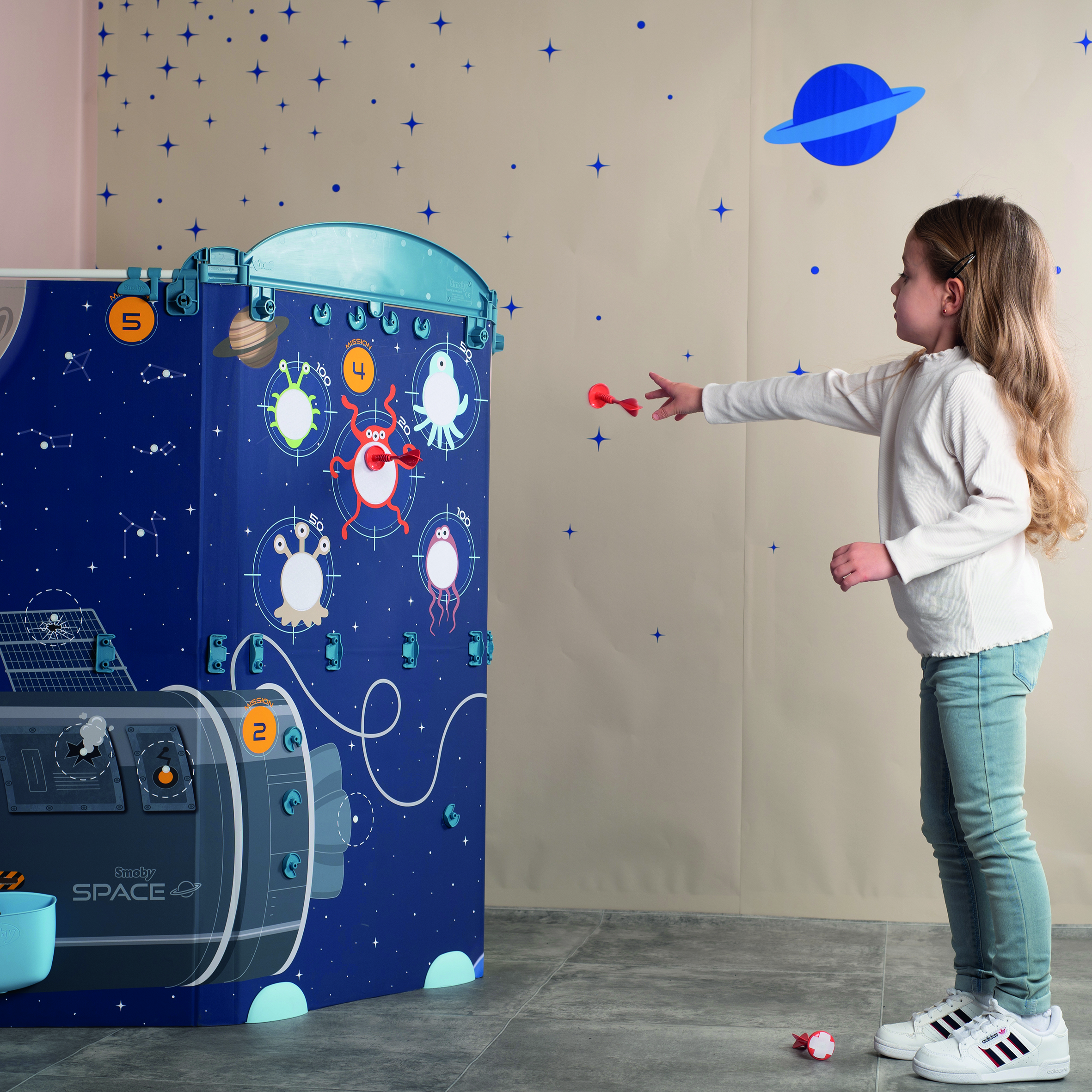 Voir la diapositive 4 : SMOBY Space Center le centre de l'espace