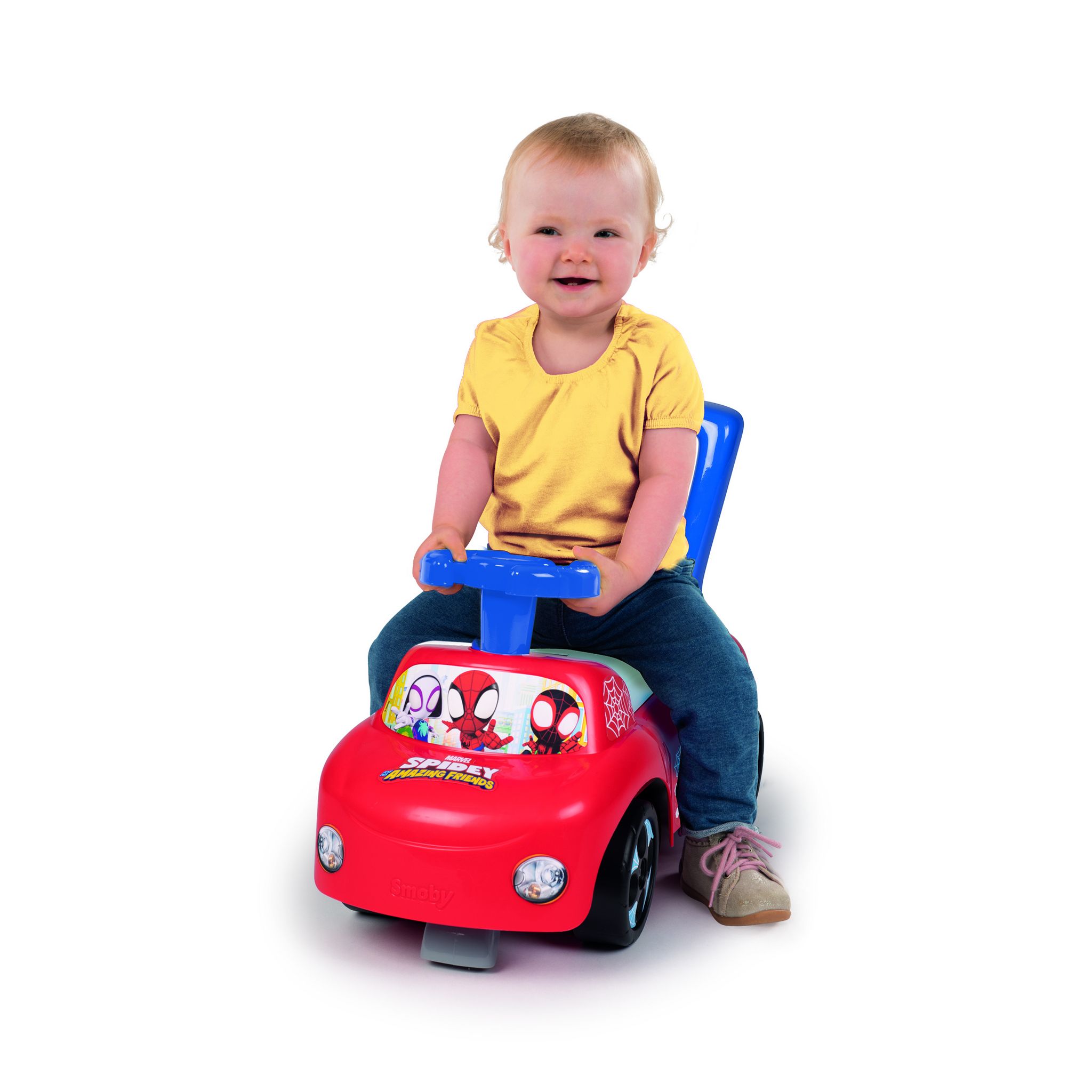 Voir la diapositive 5 : SMOBY Spidy porteur auto