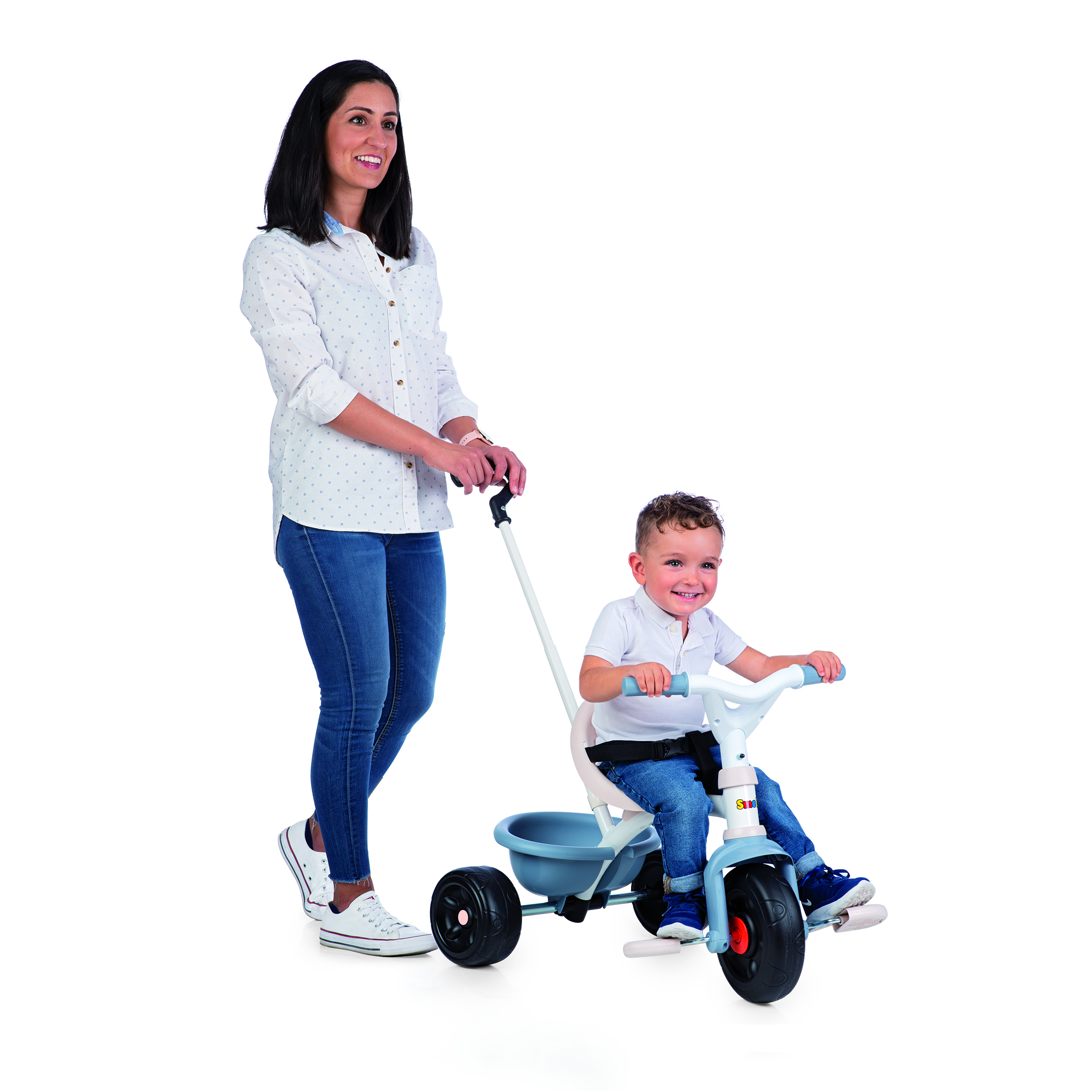Voir la diapositive 7 : SMOBY Tricycle Be Fun - Bleu