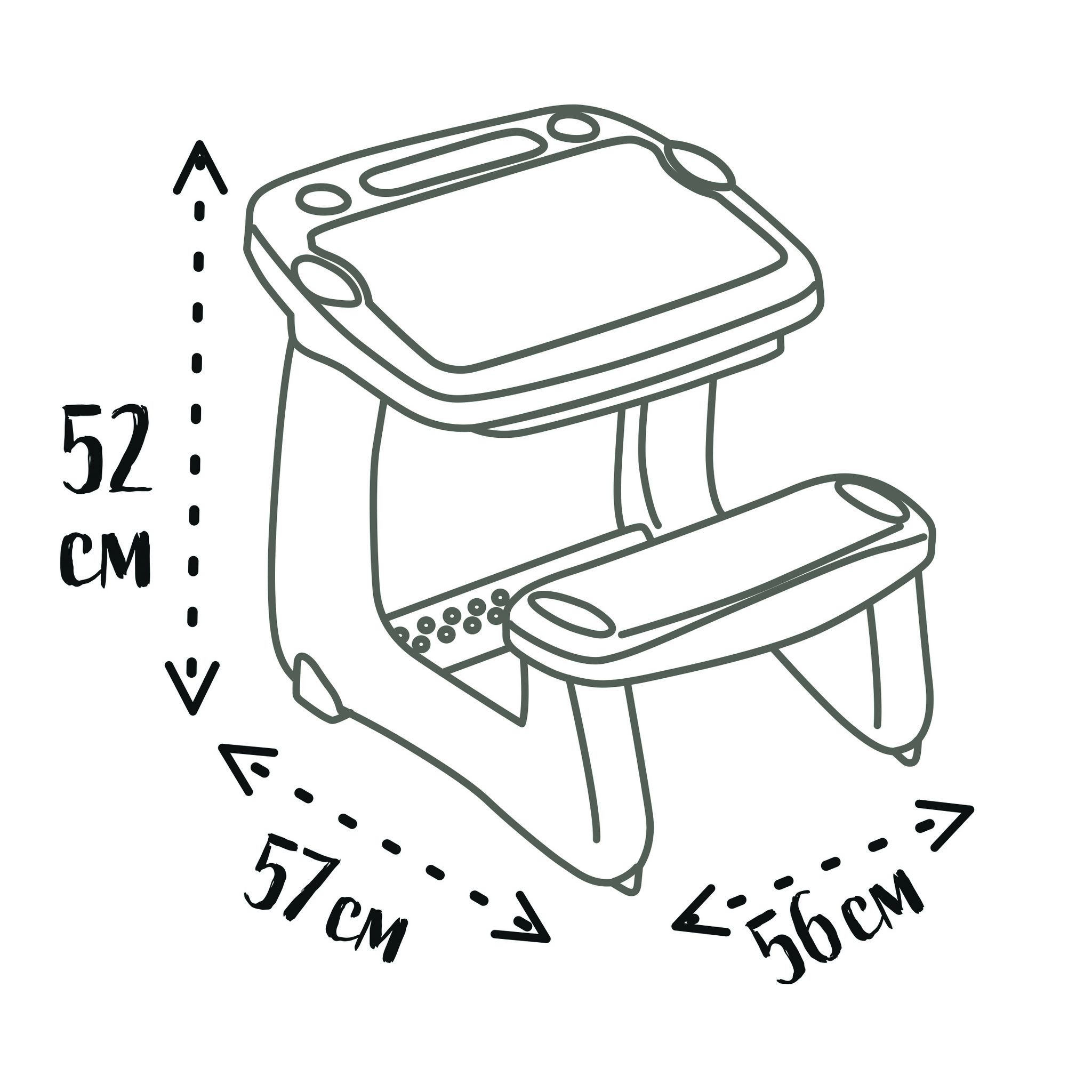Voir la diapositive 3 : SMOBY Pupitre magique