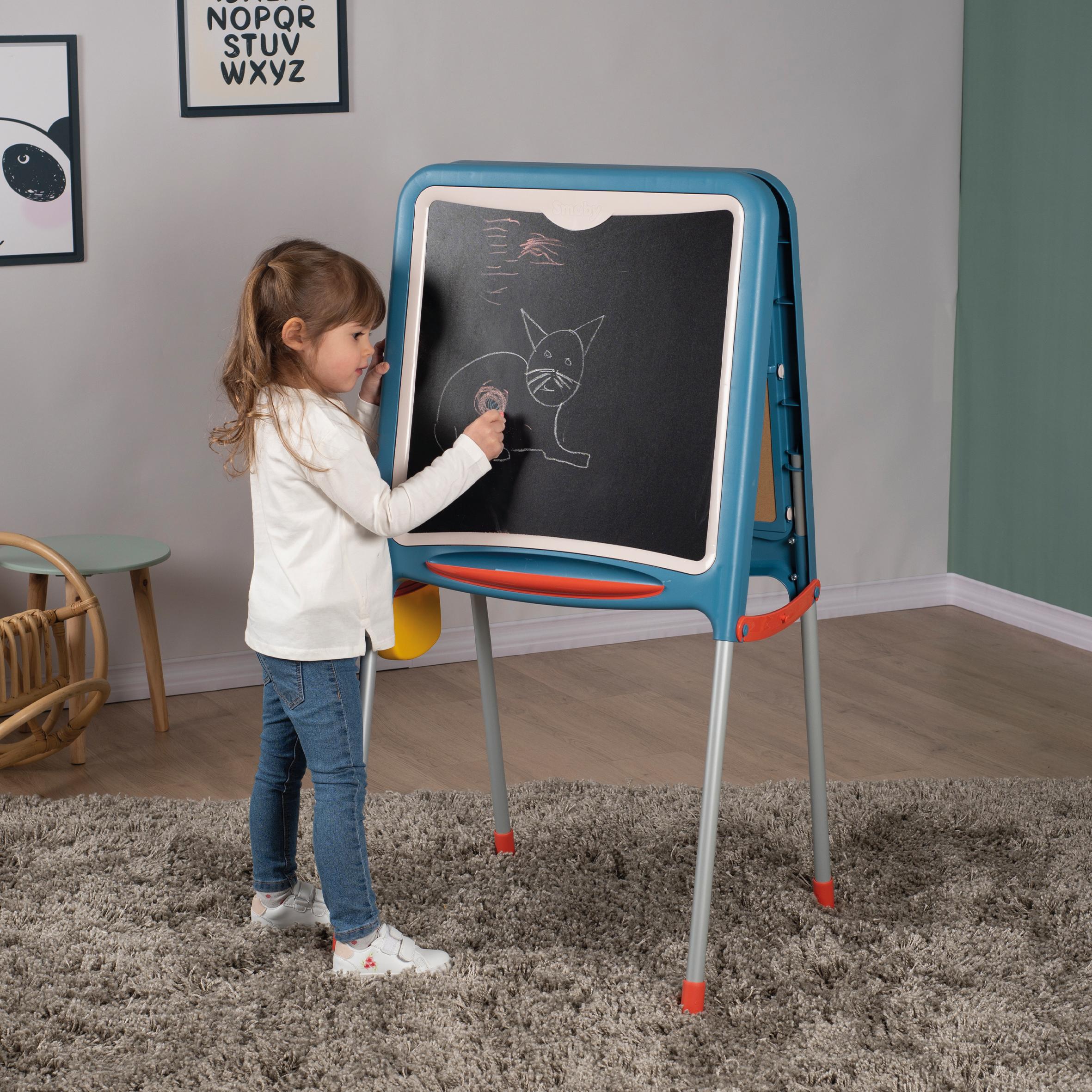 Voir la diapositive 5 : SMOBY Tableau tubes - Ardoise double face