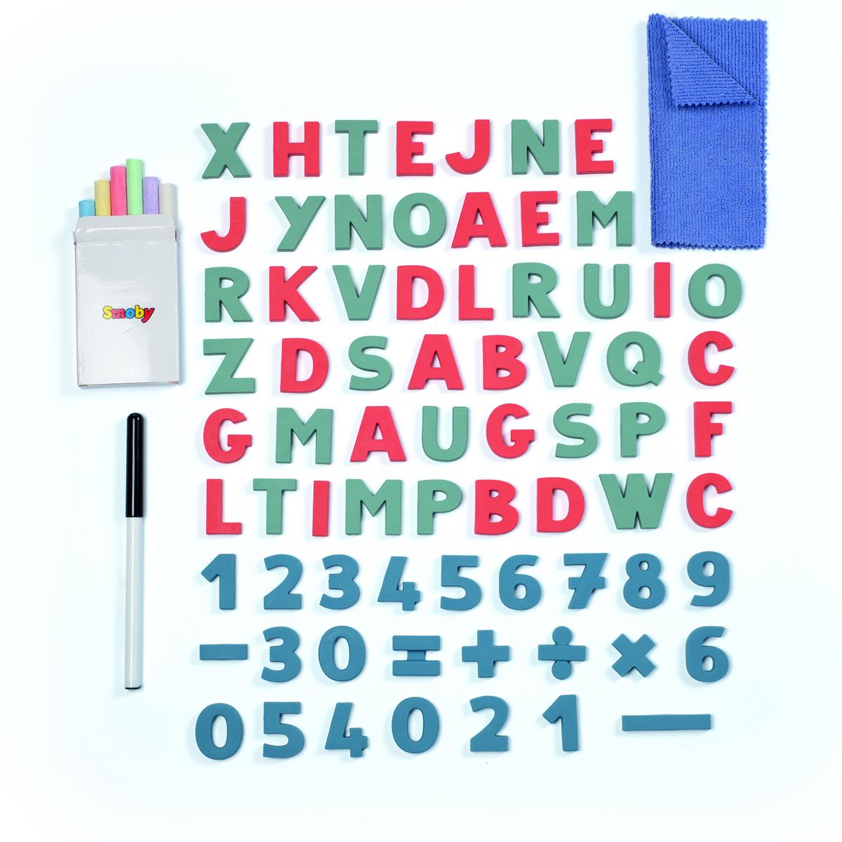 SMOBY Tableau tubes - Ardoise double face