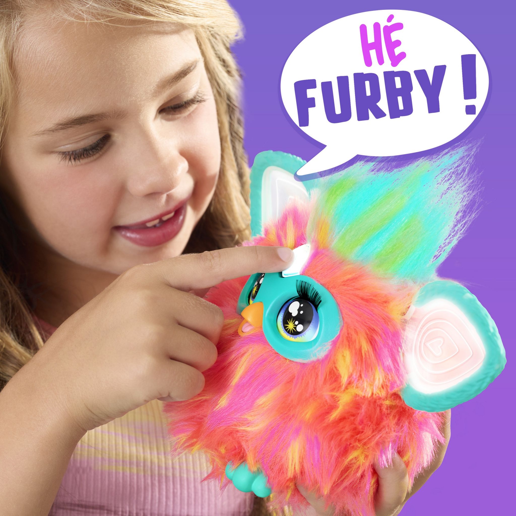 Voir la diapositive 4 : HASBRO Peluche interactive FURBY  - Corail