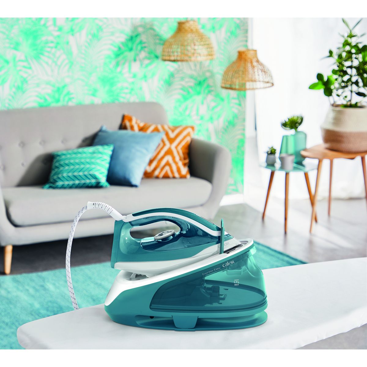 CALOR Centrale vapeur&nbsp;Express Easy&nbsp;SV6131 - Bleu