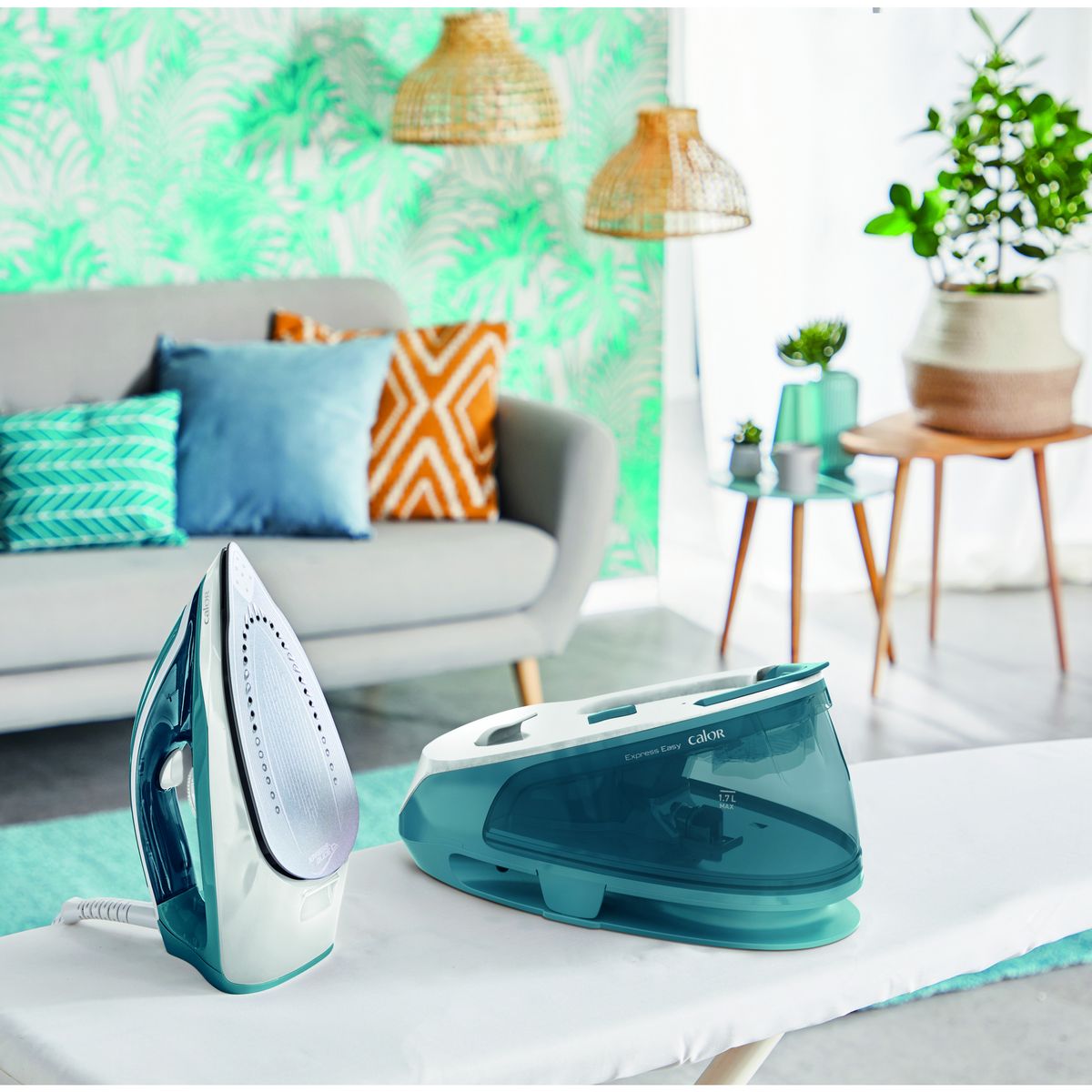 CALOR Centrale vapeur&nbsp;Express Easy&nbsp;SV6131 - Bleu